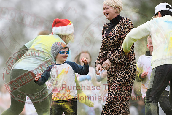 Enniskillen Integrated Primary School Colour Run at Necarne-37