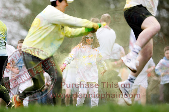 Enniskillen Integrated Primary School Colour Run at Necarne-38