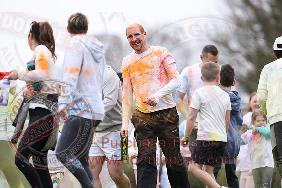 Enniskillen Integrated Primary School Colour Run at Necarne-45