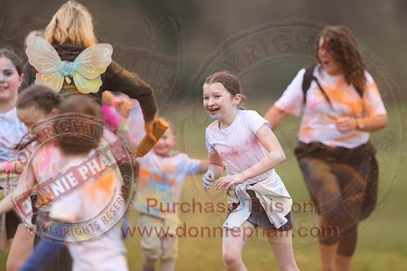 Enniskillen Integrated Primary School Colour Run at Necarne-54