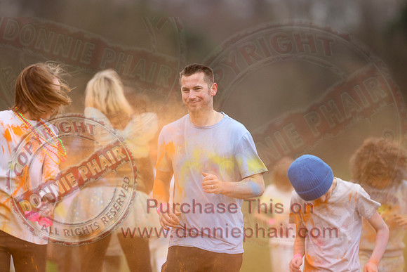 Enniskillen Integrated Primary School Colour Run at Necarne-59