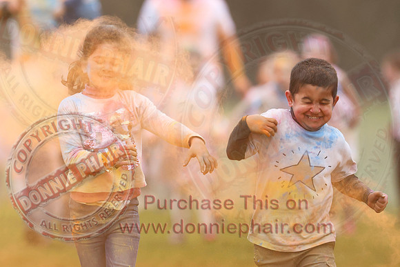 Enniskillen Integrated Primary School Colour Run at Necarne-75