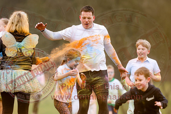 Enniskillen Integrated Primary School Colour Run at Necarne-82