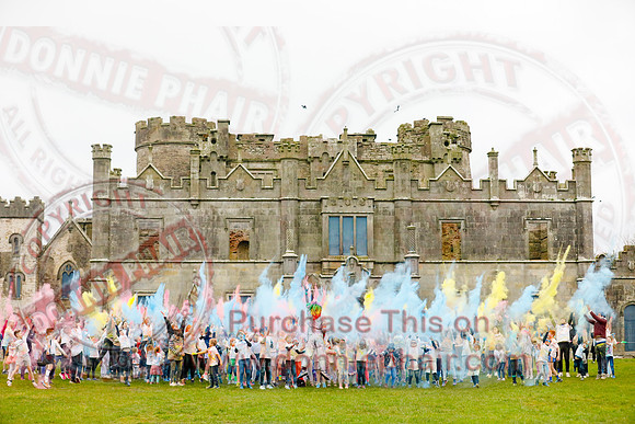 Enniskillen Integrated Primary School Colour Run at Necarne-84