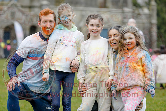 Enniskillen Integrated Primary School Colour Run at Necarne-90