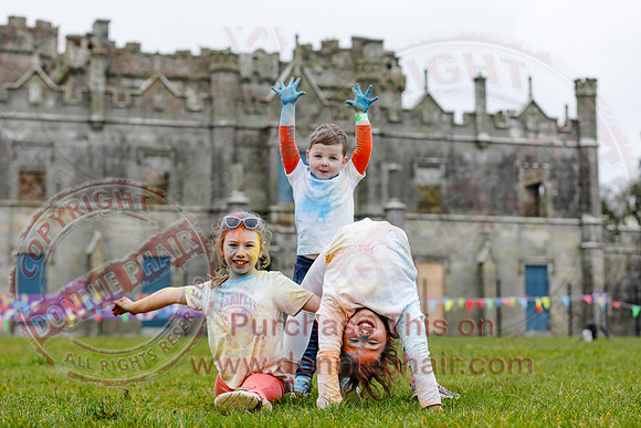 Enniskillen Integrated Primary School Colour Run at Necarne-93