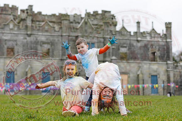 Enniskillen Integrated Primary School Colour Run at Necarne-94