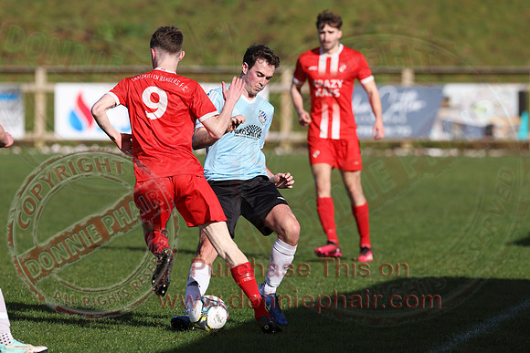 Enniskillen Rangers (3) V Lisbellaw United (0) in Mulhern Cup-1