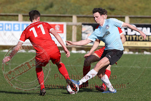 Enniskillen Rangers (3) V Lisbellaw United (0) in Mulhern Cup-6