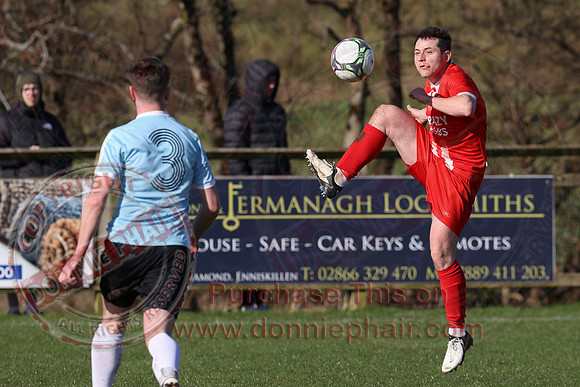 Enniskillen Rangers (3) V Lisbellaw United (0) in Mulhern Cup-17