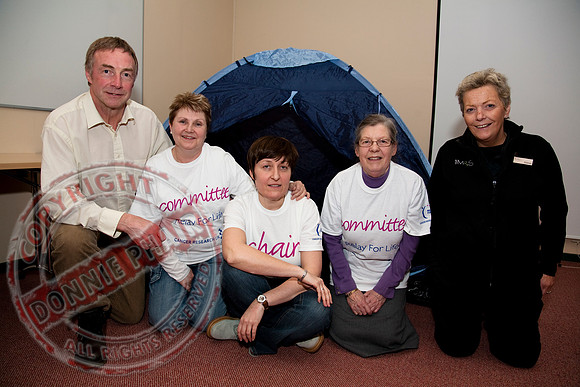 Cancer Research Charity Sleepover in Bawnacre, Irvinestown.
