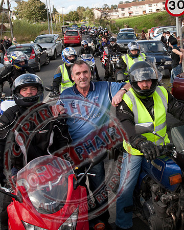 Memorial Bike run in Donagh in Memory of Gary Lynch.