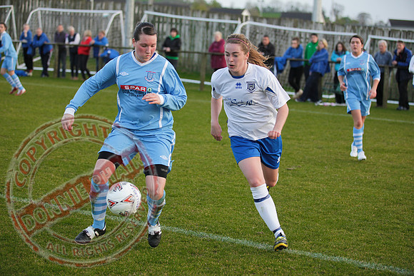 Fermanagh Mallards Ladies Soccer Team.