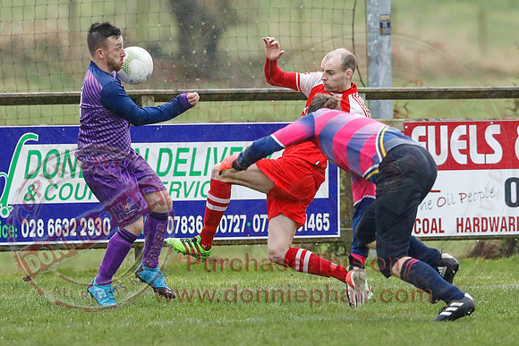 Enniskillen Rangers (5) V Enniskillen Galaxy (0) in Mulhern Cup Round Two-3