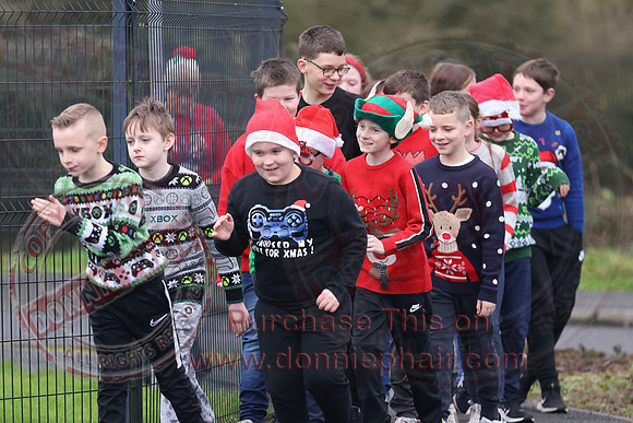 Maguiresbridge Controlled Primary School Santa Daily Mile-23