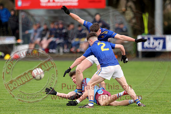 St. Michaels Enniskillen (0-11) V St. Pat's Cavan (1-08) in MacRory Cup-11