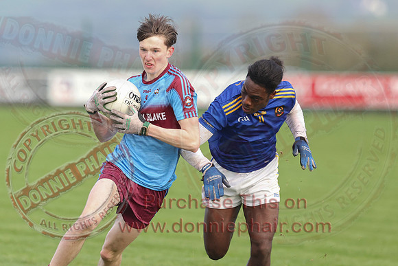 St. Michaels Enniskillen (0-11) V St. Pat's Cavan (1-08) in MacRory Cup-16