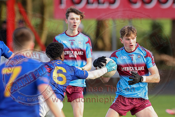 St. Michaels Enniskillen (0-11) V St. Pat's Cavan (1-08) in MacRory Cup-19