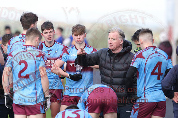 St. Michaels Enniskillen (0-11) V St. Pat's Cavan (1-08) in MacRory Cup-20