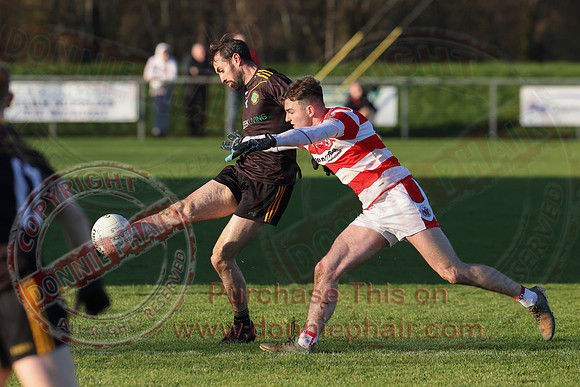 Moortown (3-12) V Erne Gaels (2-05) in Ulster Club Intermediate GAA Football Quarter-Final-8
