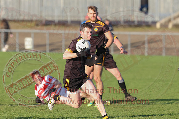 Moortown (3-12) V Erne Gaels (2-05) in Ulster Club Intermediate GAA Football Quarter-Final-11