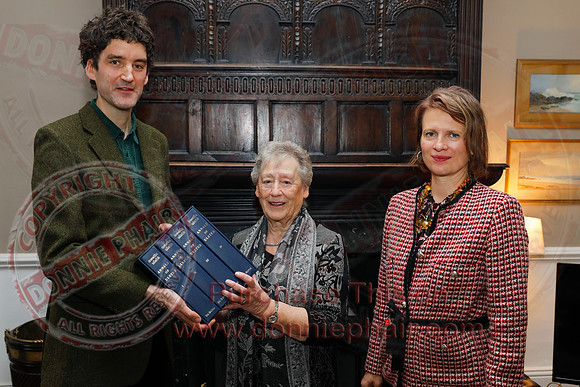 The Annals of Ulster book collection presentation to Lord Nicholas Hamilton of Belle Isle Estate-15