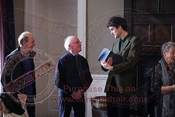 The Annals of Ulster book collection presentation to Lord Nicholas Hamilton of Belle Isle Estate-21