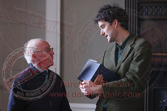 The Annals of Ulster book collection presentation to Lord Nicholas Hamilton of Belle Isle Estate-23
