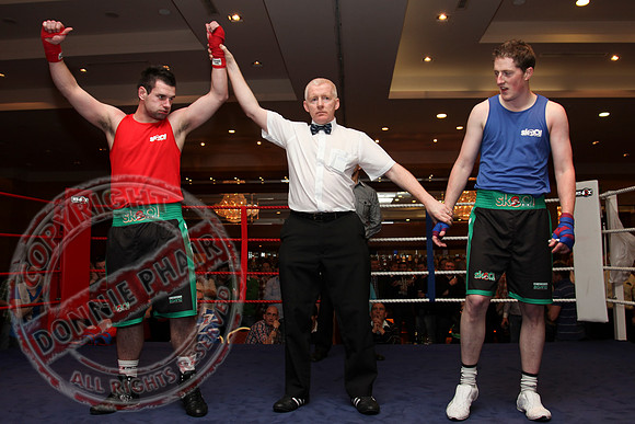 Quinn Employees Boxing Match in aid of Lupus held in the Slieve Russell Hotel.