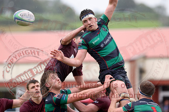 Enniskillen 1st XV (6) V Clogher Valley 1st XV (28) in Ulster Rugby Championship Division One-21