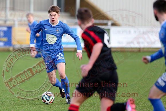 Ballinamallard Reserves (1) V Crusaders (1) in IFA Reserve League.