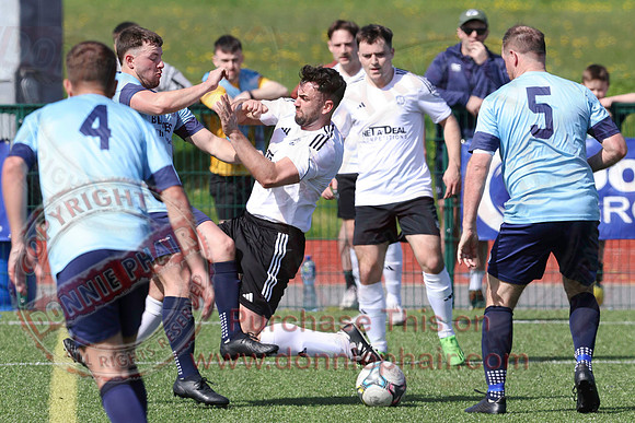 Enniskillen Town (3) V Enniskillen Athletic (1) in Mercer Football League-1