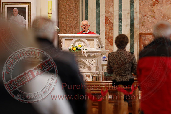 Mass in Holy Cross Church Lisnaskea after Covid-19 Lock-down-3