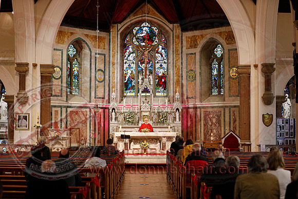 Mass in Holy Cross Church Lisnaskea after Covid-19 Lock-down-4
