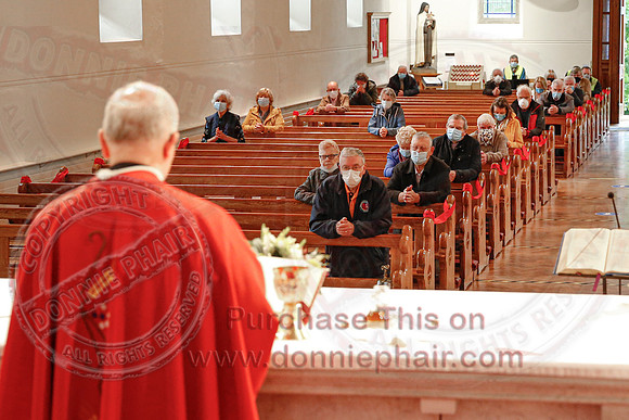 Mass in Holy Cross Church Lisnaskea after Covid-19 Lock-down-8