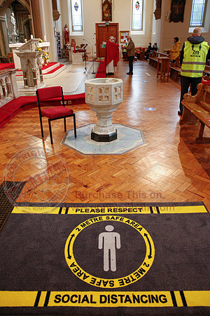 Mass in Holy Cross Church Lisnaskea after Covid-19 Lock-down-13
