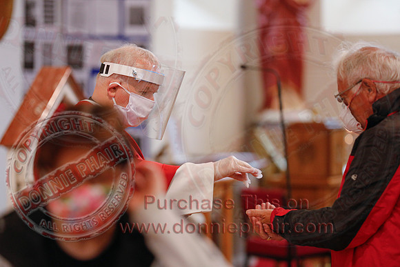 Mass in Holy Cross Church Lisnaskea after Covid-19 Lock-down-17