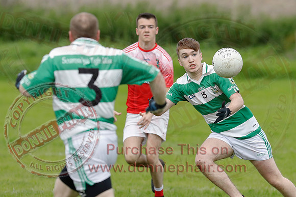 Newtownbutler(0-12) V Teemore (3-10) in Erne Cup Junior GAA Football.-4