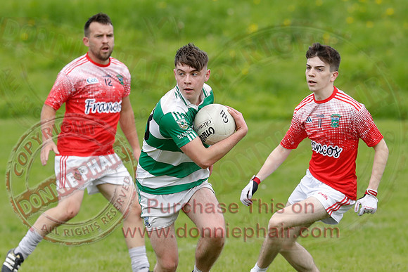 Newtownbutler(0-12) V Teemore (3-10) in Erne Cup Junior GAA Football.-11