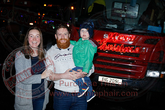 Enniskillen Charity Christmas Lights Tractor Run-5
