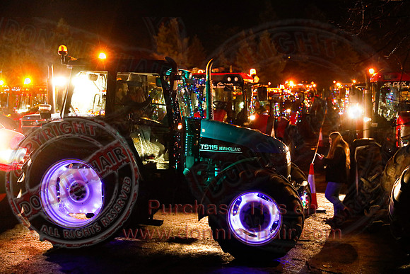Enniskillen Charity Christmas Lights Tractor Run-9