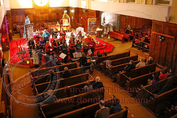 Caritas singing Christmas Hymns in The Graan, Enniskillen.-15