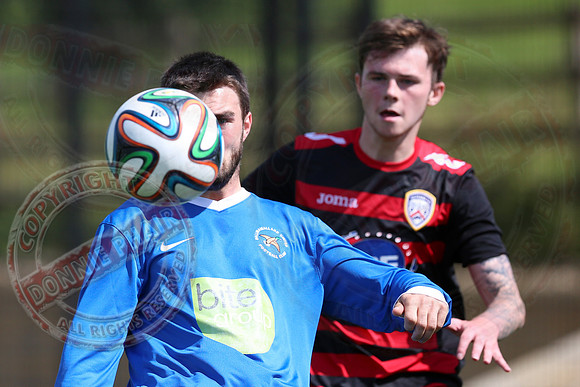 Ballinamallard United Reserve (3) V Coleraine Reserve (2) in IFA Reserve League.