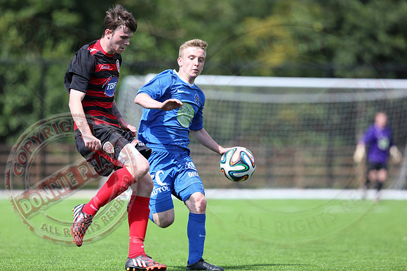 Ballinamallard United Reserve (3) V Coleraine Reserve (2) in IFA Reserve League.