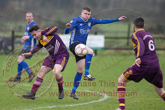 Kesh (6) V Mountfield (2) in Mercer Football League-1