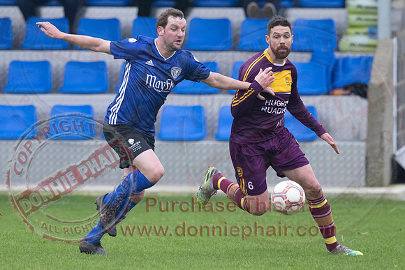 Kesh (6) V Mountfield (2) in Mercer Football League-3