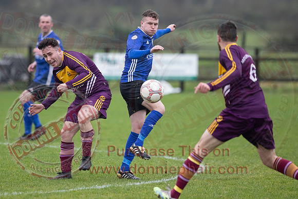 Kesh (6) V Mountfield (2) in Mercer Football League-2