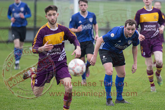 Kesh (6) V Mountfield (2) in Mercer Football League-5