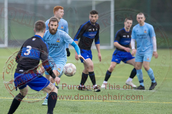 Enniskillen Town (2) V Omagh Hospitals (1) in Mercer Football League-3