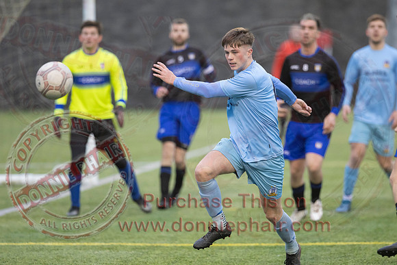 Enniskillen Town (2) V Omagh Hospitals (1) in Mercer Football League-2